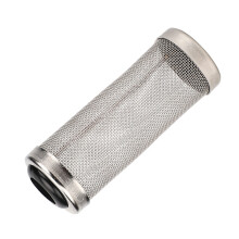 Malla de protección para gambas de acuario de acero 304 malla filtrante para acuario diámetro interior 12 mm