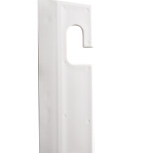 Raspador de agua para encimera blanco de PP y silicona