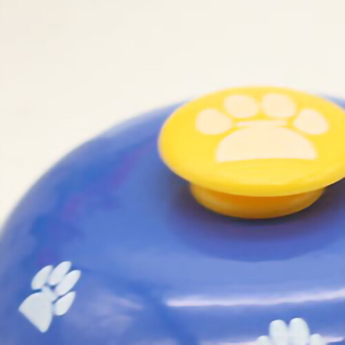 Dinner interaktive Hundeglocken Gelb-Blau 2