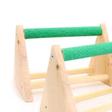 Tragbarer Holz-Papageien-Vogel-Kletterstange Tischständer für die Tiertraining