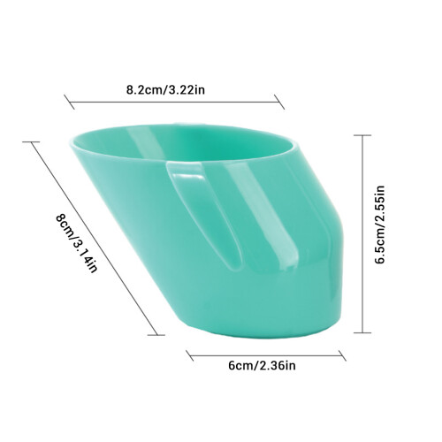 Doidy Cup Baby Training Cup Baby Drinking Training Cup Slanted Cup for Children 2