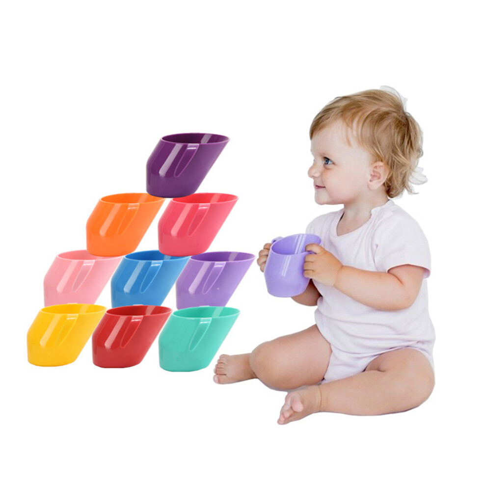 Doidy Cup Baby Training Cup Baby Drinking Training Cup Slanted Cup for Children