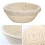 Cesta de levado para pan de ratán natural S 136cm 4