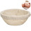 Cesta de levado para pan de ratán natural S 136cm 2
