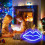 Lippen Neon LED-Schild 9.6W 17.514.5cm rote Wand 7
