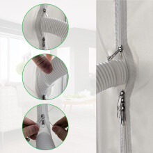 Sello de la puerta para aire acondicionado portátil y secadora Fácil de instalar Material duradero