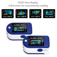 Oxímetro de pulso de dedo OLED azul/blanco 553032mm