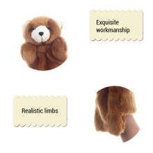 Handpuppe aus Plüsch, 30 cm, 1 Stück, Alter 7-14 Jahre, Geschenk für Kinder