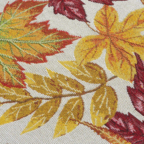 Ahornblatt Herbst Tischläufer 33x180 cm, Polyester