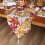 Ahornblatt Herbst Tischläufer 33x180 cm, Polyester 4