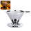 304-Edelstahl Pour-Over-Dripper 12,5  10,5  9 cm 3