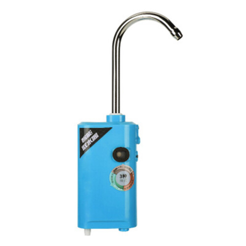Bomba de 2600 mA 14x7x3cm ABS negro LED 1.8m 1
