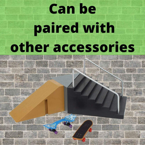 Fingerboard-Skatepark-Set 150 g 14147 cm Kunststoff 2