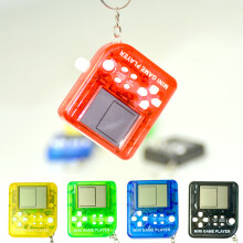 Mini Retro-Spielkonsole Schlüsselanhänger 4,2 4,6 1,8 cm