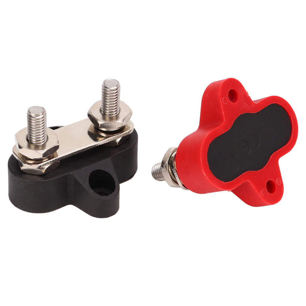 48V Power Distribution Studs Battery Power Ground Junction Post Bus Bar Connector 1/4In M6 7891321105245
