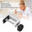 C-Form-Klemme, Silber, 5 cm Clip, 1,3 cm Loch 6