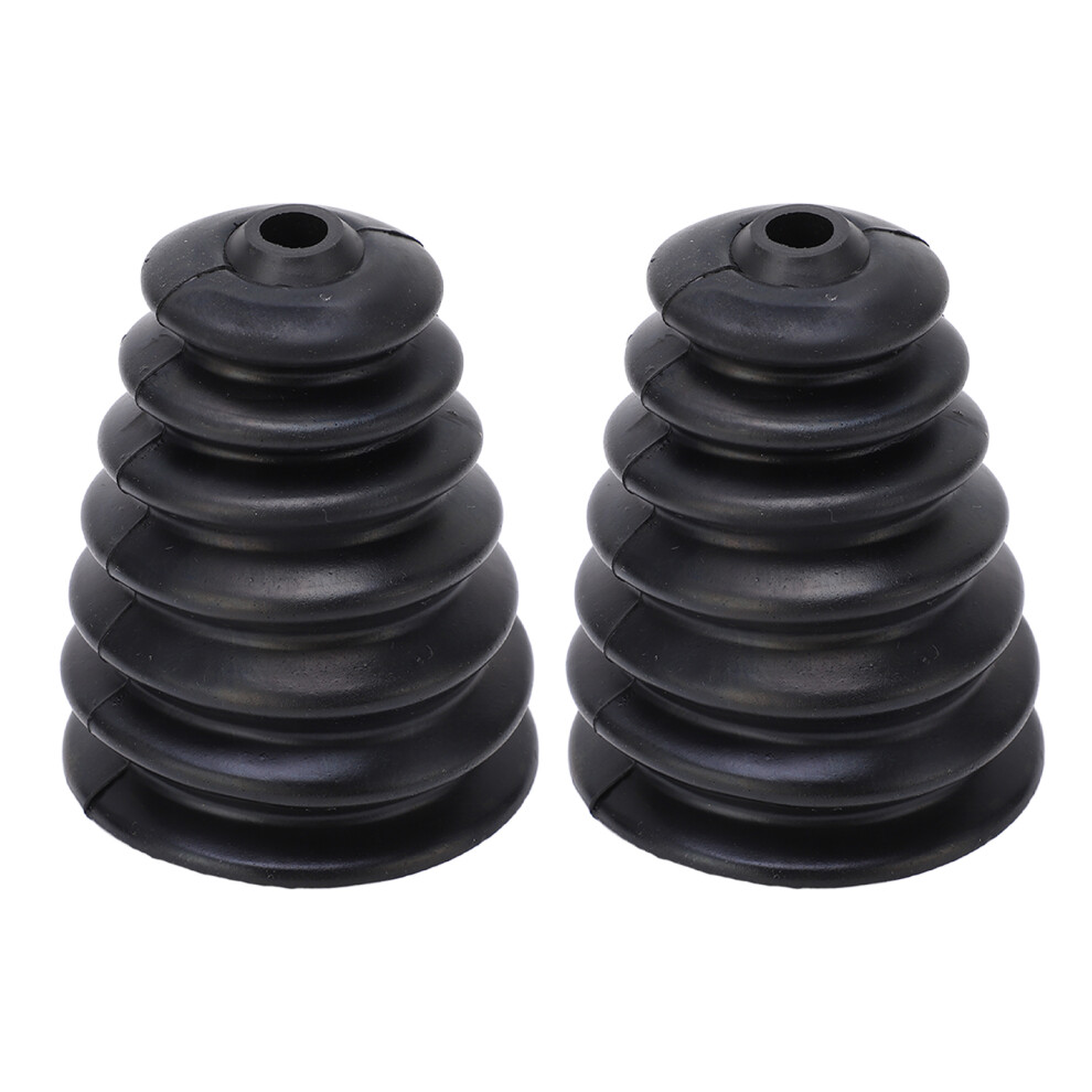 2Pcs Rubber Drill Dust Cover Electric Hammer Flexible Dust Collector Dustproof Device Black 9401321105589
