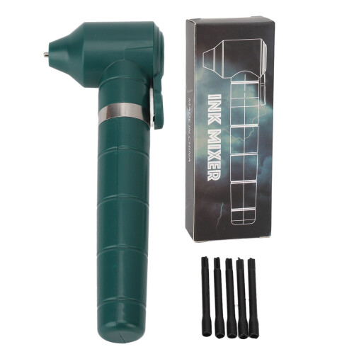 Hochgeschwindigkeits-Tattoo-Tintenmischer Grün 2xAA 13044,8 mm 1