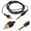 6.2ft Cable de clip RCA para tatuaje - 1.9m, Ø 2mm, TPE 10