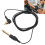 6.2ft Cable de clip RCA para tatuajes - Cable TPE 1.9m, 2mm 13
