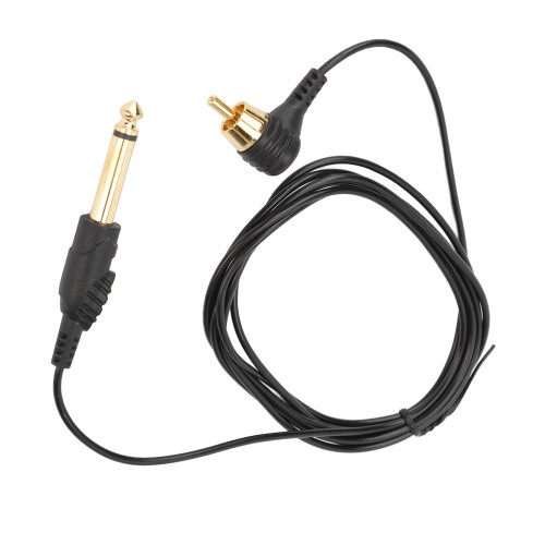 6.2ft Cable de clip RCA para tatuajes - Cable TPE 1.9m, 2mm 1