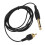6.2ft Cable de clip RCA para tatuaje - 1.9m, Ø 2mm, TPE 16