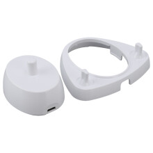 Inductive Charging Base Electric Toothbrush USB Charger with Charging Cable for D12513K D10513K D12 D16 White