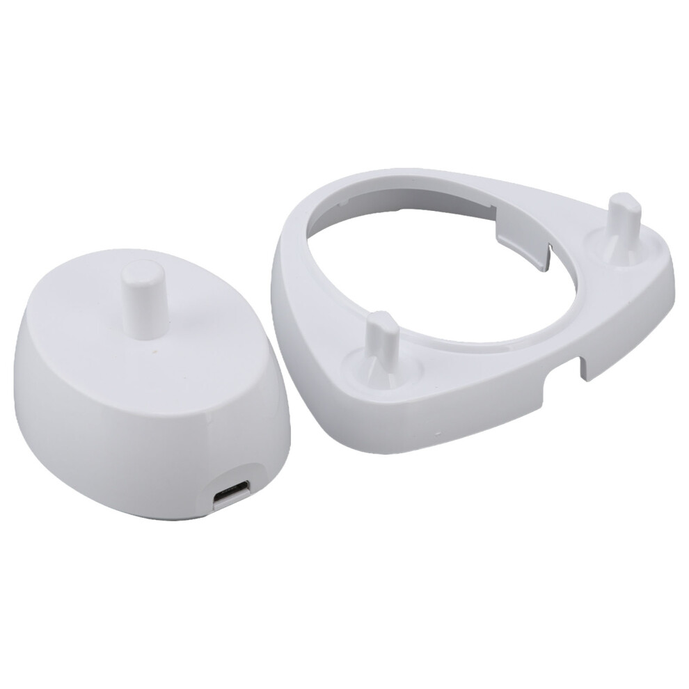 White Inductive Charging Base Electric Toothbrush Usb Charger With Charging Cable For D12513k D10513k D12 D16
