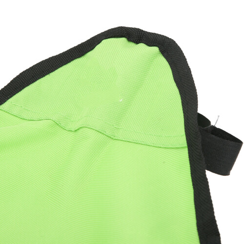 Taburete trípode plegable de capacidad 200 kg, verde, compacto 2