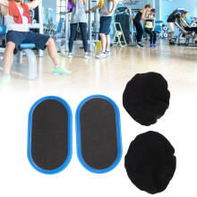 Disco deslizante Deslizadores para entrenamiento de todo el cuerpo Azul Ligero Antideslizante Almohadillas de ejercicio