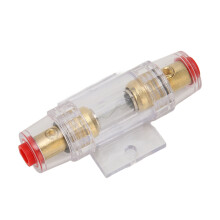 Portafusible en línea para audio de automóvil 60A AGU resistente a altas temperaturas para cableado 4AWG 8AWG