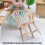 Silla para casa de muñecas de madera de abedul a escala 1:12 – Moderna 4