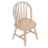 Silla para casa de muñecas de madera de abedul a escala 1:12 – Moderna 2