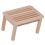 1:12 Taburete para casa de muñecas Abedul natural 7.54.84.2cm 7