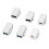 Placa de pared 6 puertos HDMI USB-C Ethernet para TV Proyector Computadora 2xHD 2xUSB3.0 4