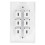 Tomacorriente USB Type-C de 6 puertos, montaje en pared 10