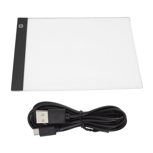 LED Copy Board Light Box Portable Ultra Thin Infinitely Dimmable LED Copy Table for Sketching Animation Stenciling