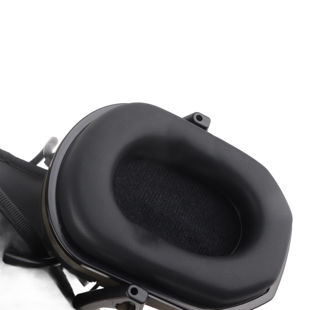 Electronic Earmuffs Hearing Protection Nrr 23Db 3.5Mm Headphone Safety Earmuff With Loudspeaker Function For Shooting 7901321119002