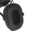Orejeras electrónicas NRR 22dB 3.5mm Negro para tiro 11