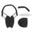 Orejeras electrónicas NRR 22dB 3.5mm Negro para tiro 4