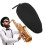 Funda para boquilla de saxofón - Tela de algodón, negro 14