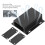 Integrierte Typ-Aluminium-Box 25x71x80 mm Schwarz 7