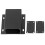 Integrierte Typ-Aluminium-Box 25x71x80 mm Schwarz 15