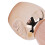 2 Stück Nagelstaubbürsten Roségold/Weiß 13