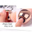 2 Stück Nagelstaubbürsten Roségold/Weiß 6