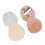 2 Stück Nagelstaubbürsten Roségold/Weiß 7