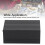 Caja eléctrica de aluminio tipo split 46x76x110mm negro 13
