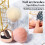 2 Stück Nagelstaubbürsten Roségold/Weiß 8