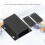 Integrierte Typ-Aluminium-Box 25x71x80 mm Schwarz 12