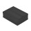 Caja de proyecto tipo split 35x76x100mm Aluminio negro 9